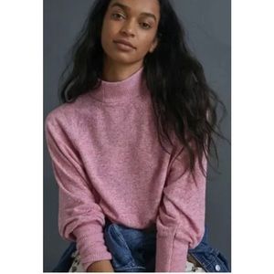 Anthropologie Maeve Laney Marled Cowl Neck